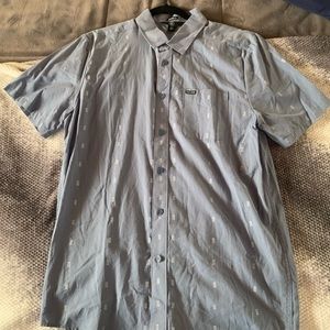 Men's Volcom Light Blue Collard shirt
